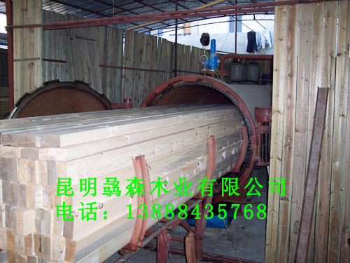 防腐灌壓處理